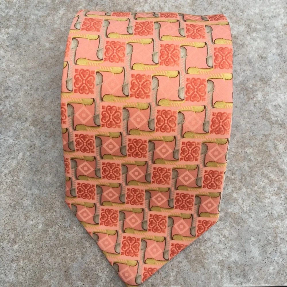 Ermenegildo Zegna Disegno Esclusivo silk tie
